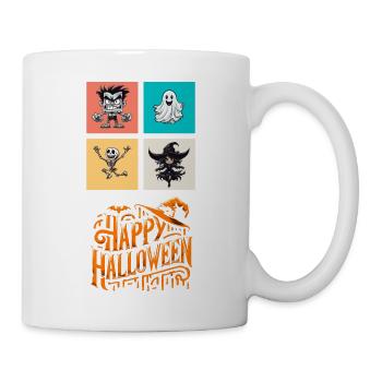 Dance of the Damned: A Colorful Halloween Ensemble - Mug - white - Right