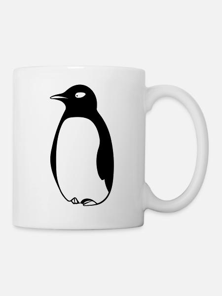 Pinguin - Tasse - Weiß