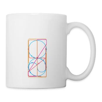Bahnfiguren ganz logisch - Tasse - Weiß - Rechts