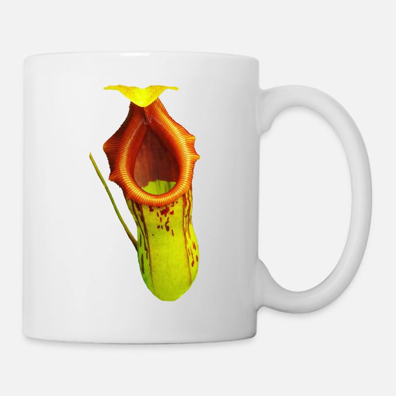 Nepenthes burkei - Tasse - Weiß