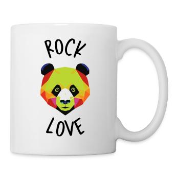Rock-Liebe! - Tasse - Weiß - Rechts