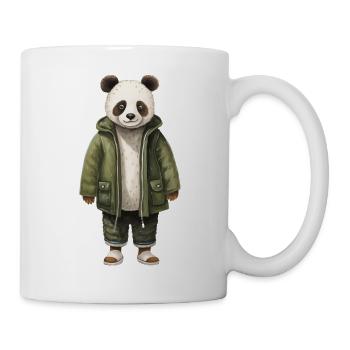 Panda Playtime Tee - Whimsical & Fun - Mug - white - Right
