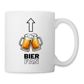 Doppelten Hochgenuss - Tasse - Weiß - Rechts