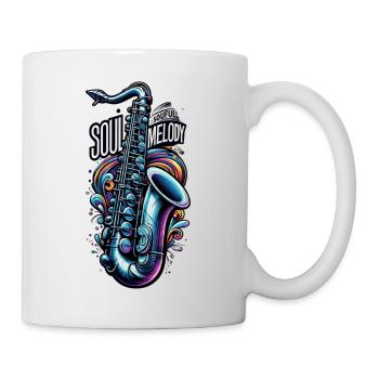 Sax Soul - Tasse - Weiß - Rechts