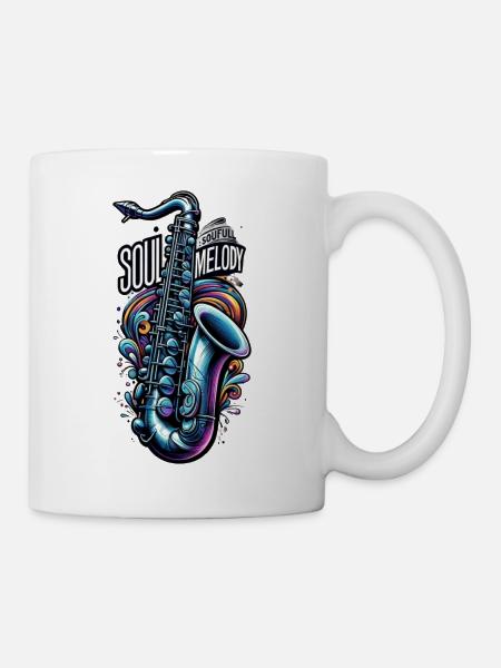 Sax Soul - Tasse - Weiß