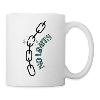 Pas de limites - Mug blanc - blanc - Droite