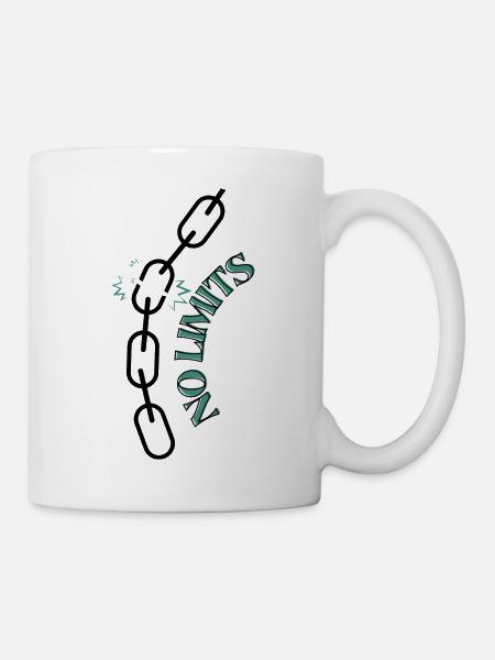 No limits - Tasse - Weiß