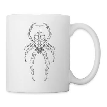 UNKNOWN STRENGTH-THE SPIDER - Tasse - Weiß - Rechts