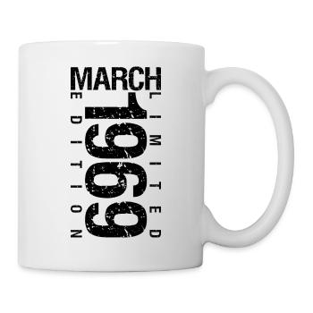 Anniversaire Mars 1969 Mars né en Mars - Mug blanc - blanc - Droite