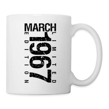 Anniversaire Mars 1967 Mars né en Mars - Mug blanc - blanc - Droite