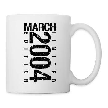 Birthday March 2004 March born in March - Mug - white - Right