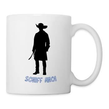 Pirate schiff ahoi - Tasse - Weiß - Rechts