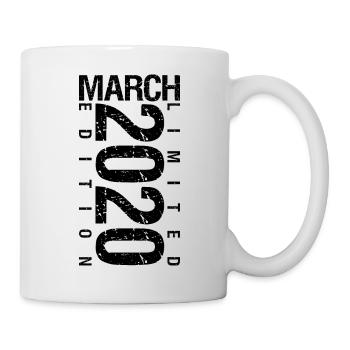Anniversaire Mars 2020 Mars né en Mars - Mug blanc - blanc - Droite