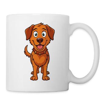 Sneaky Chesapeake Bay Retriever Art - Mug - white - Right