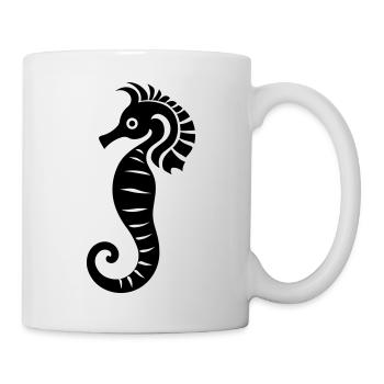 Sea horse - Mug - white - Right
