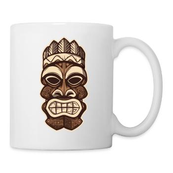 Hawaii Totem - Tasse - Weiß - Rechts