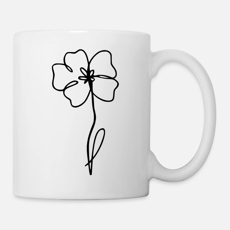 poppy - Mug - white