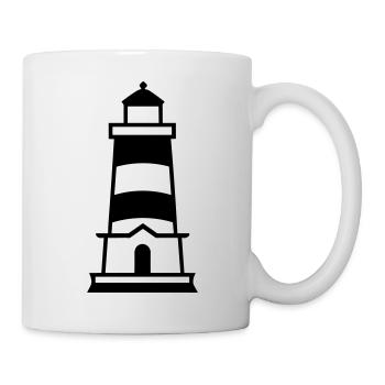 Phare - Mug blanc - blanc - Droite