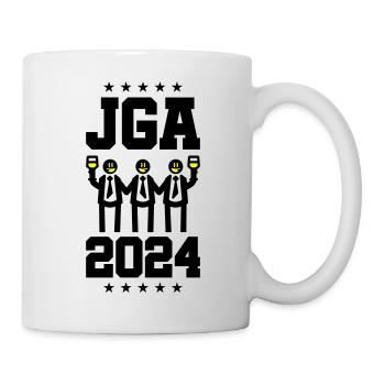 Enterrement de vie de garçon 2024 Marié Enterrement de vie de garçon - Mug blanc - blanc - Droite