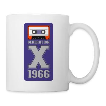 1966 Génération X espace - Mug blanc - blanc - Droite