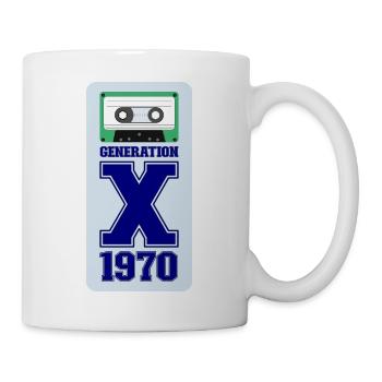 1970 Generation X disco - Mug - white - Right