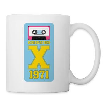 1971 Generation X Hippie Chic - Tasse - Weiß - Rechts