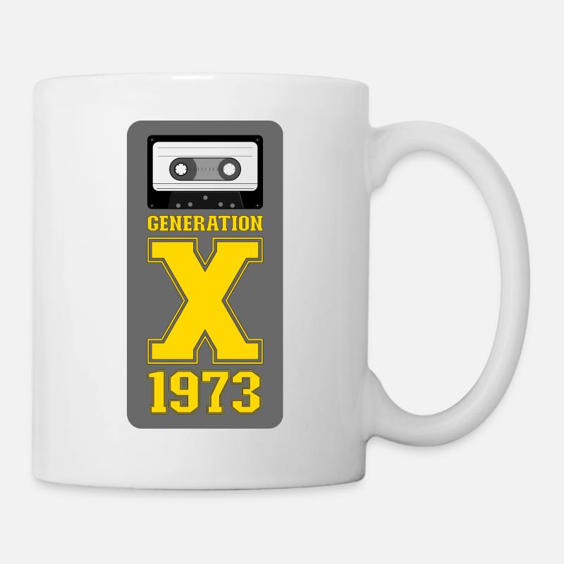 1973 Generation X Punk - Tasse - Weiß