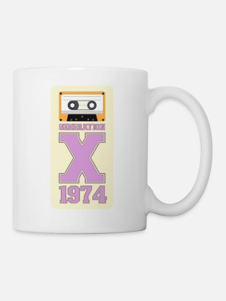 1974 Generation Folk - Tasse - Weiß