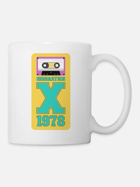 1978 Génération X Funk - Mug blanc - blanc