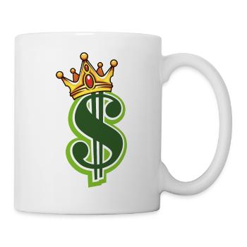 Money King - Tasse - Weiß - Rechts