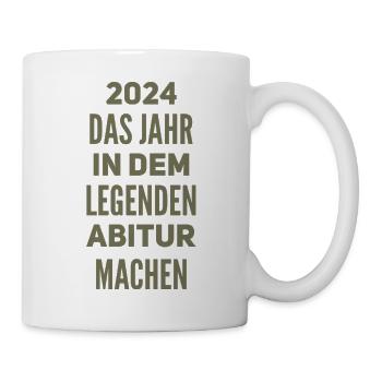 ABI Abitur - Tasse - Weiß - Rechts