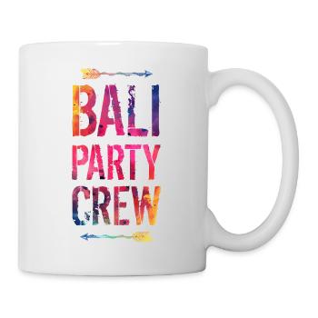 Bali Party Crew Saying - Mug - white - Right