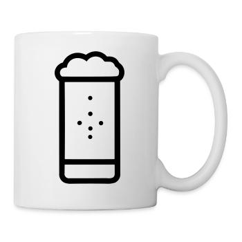 Bière - Mug blanc - blanc - Droite