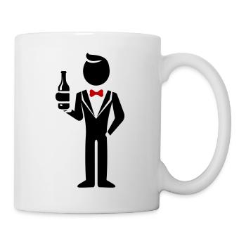Groom Wedding Bachelor Party - Mug - white - Right