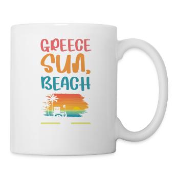 Greece Holiday Vibes - Mug - white - Right