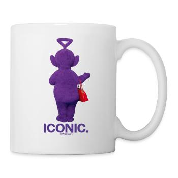 Teletubbies Tinky Winky Red Purse Iconic Design - Mug - white - Right