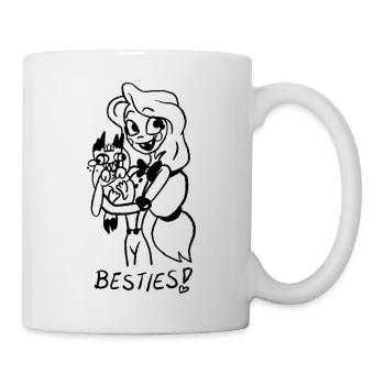 Best Friends Besties - Mug - white - Right