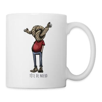 Tête de nœud - Mug blanc - blanc - Droite