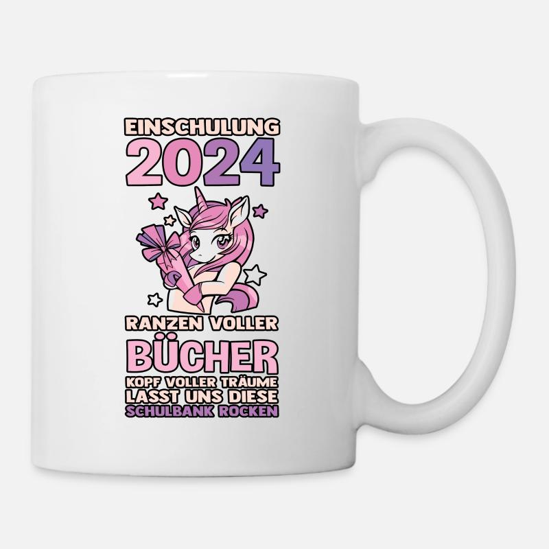 1. Klasse Schulkind Schulanfang Einschulung - Tasse - Weiß