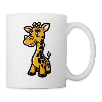 giraffe - Tasse - Weiß - Rechts