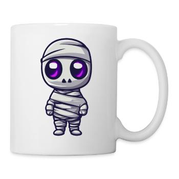Momie Halloween Comique Bébé - Mug blanc - blanc - Droite