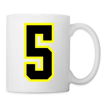 5 Number Leotard - Mug - white - Right
