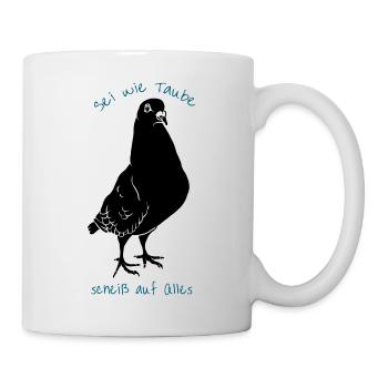 Soyez comme une colombe *** sur tout - Mug blanc - blanc - Droite