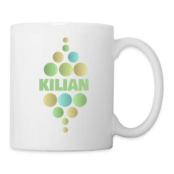 Prénom Kilian - Mug blanc - blanc - Droite