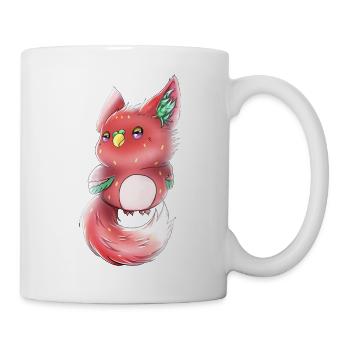 Lupifowl Erdbeere Edition - Tasse - Weiß - Rechts