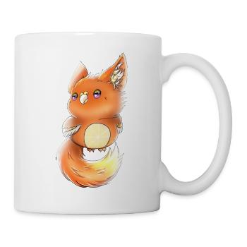 Lupifowl orange edition - Tasse - Weiß - Rechts
