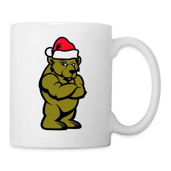 Bear Comic Christmas - Mug - white - Right
