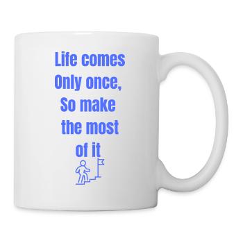 Important life - Mug - white - Right