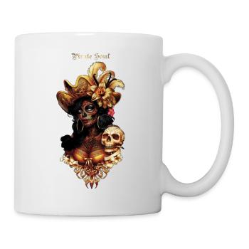 pirate catrina - Mug blanc - blanc - Droite