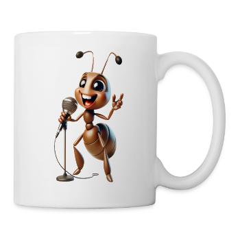 La fourmi enchantée - Mug blanc - blanc - Droite